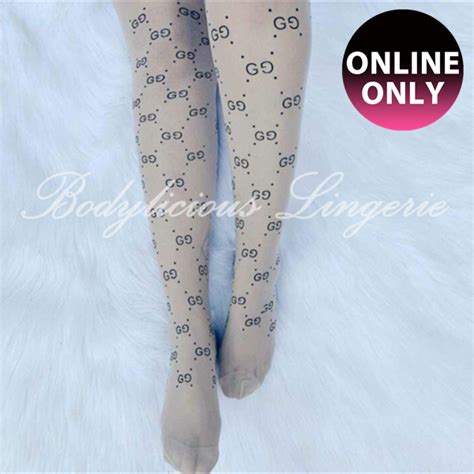 gucci stockings cheap|Gucci stockings with runs.